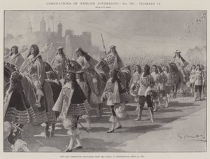 Krönungen englischer Souveräne, Karl II. von G.S. Amato